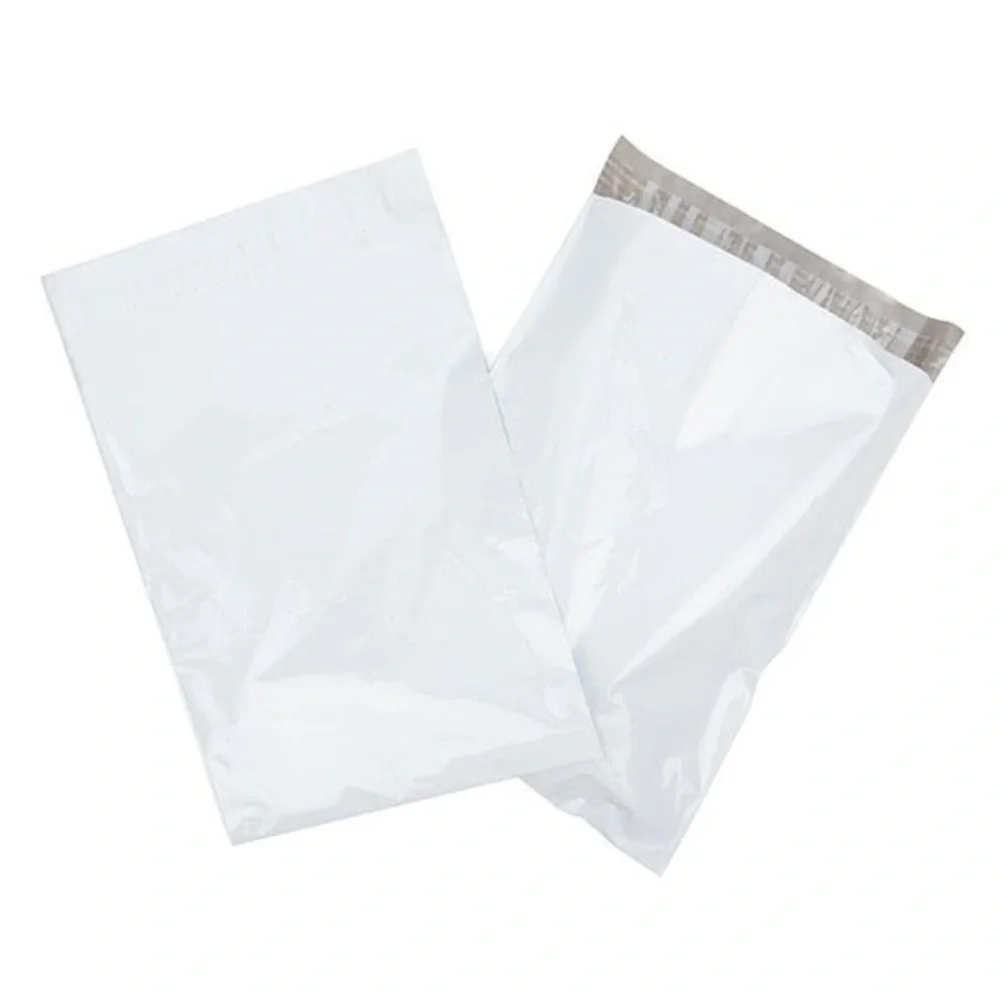 12x15 White Poly Mailers - 25 Count
